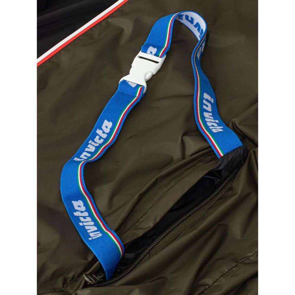 Invicta Green Polyamide Shell Men's Jacket - Picture 4 of 6
